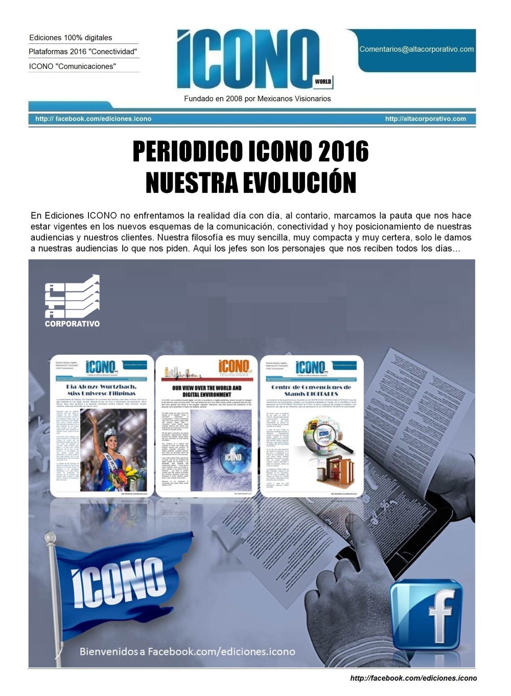 Periódico ICONO 2016